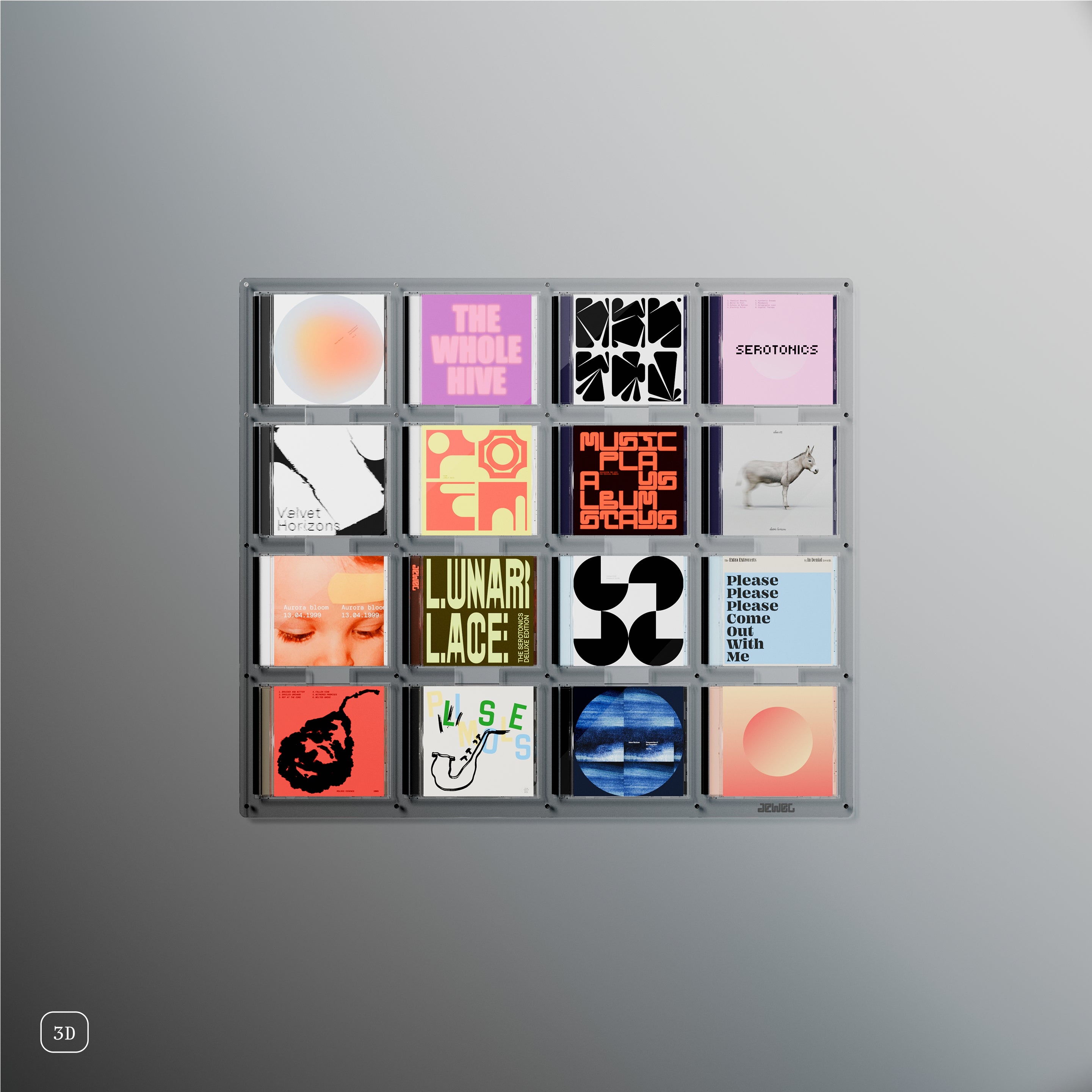 CD-16 Wall Acrylic – Jewelmade